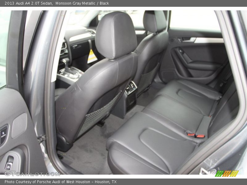 Monsoon Gray Metallic / Black 2013 Audi A4 2.0T Sedan