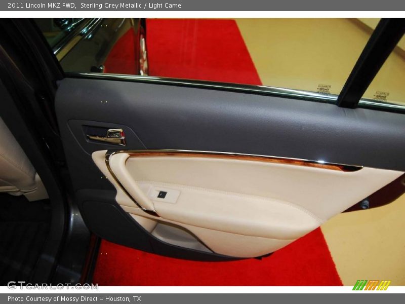 Sterling Grey Metallic / Light Camel 2011 Lincoln MKZ FWD