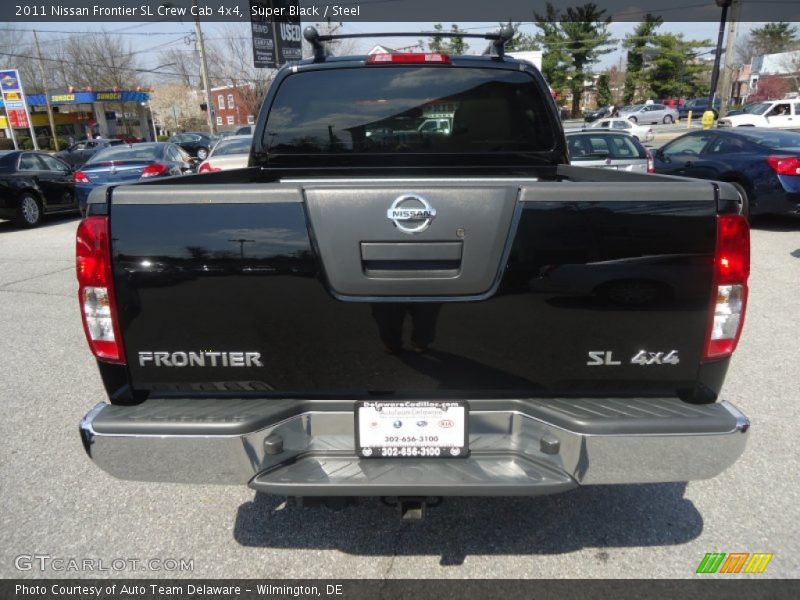 Super Black / Steel 2011 Nissan Frontier SL Crew Cab 4x4