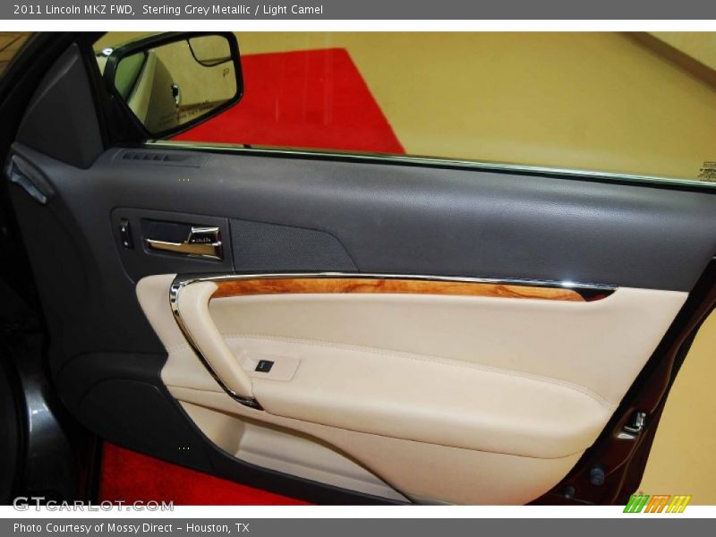 Sterling Grey Metallic / Light Camel 2011 Lincoln MKZ FWD
