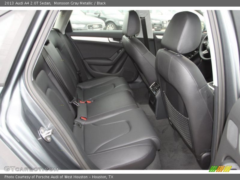 Monsoon Gray Metallic / Black 2013 Audi A4 2.0T Sedan