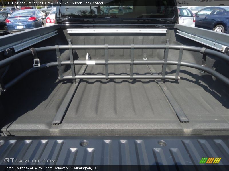 Super Black / Steel 2011 Nissan Frontier SL Crew Cab 4x4