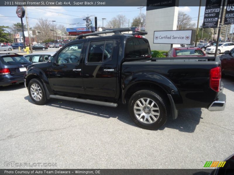 Super Black / Steel 2011 Nissan Frontier SL Crew Cab 4x4