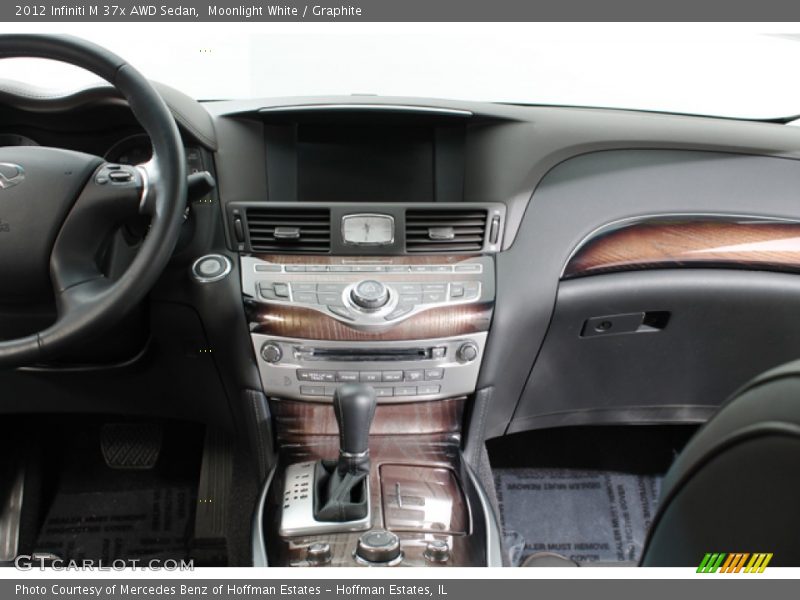 Moonlight White / Graphite 2012 Infiniti M 37x AWD Sedan