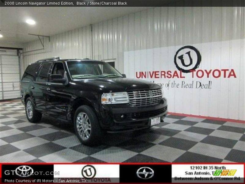 Black / Stone/Charcoal Black 2008 Lincoln Navigator Limited Edition