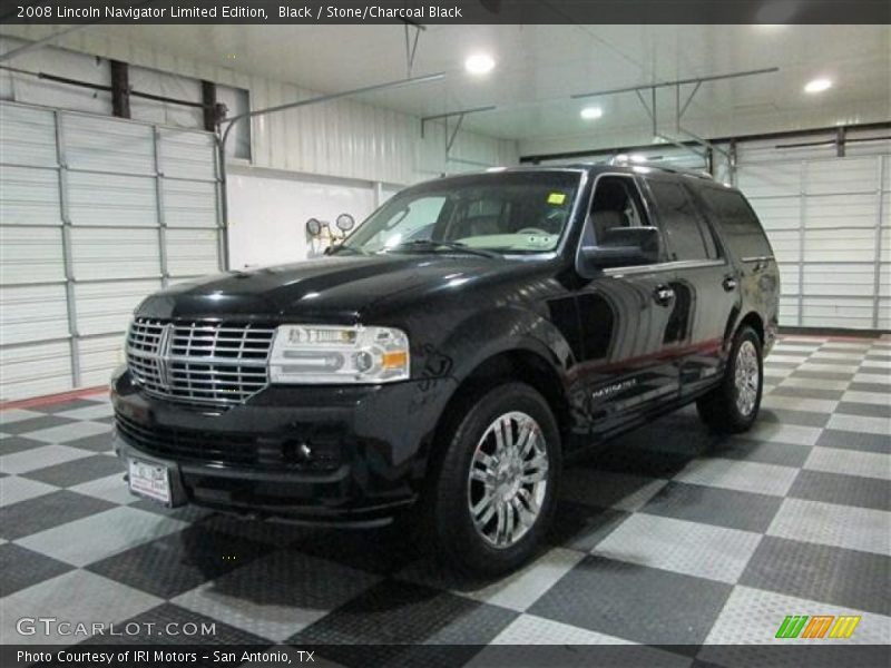 Black / Stone/Charcoal Black 2008 Lincoln Navigator Limited Edition