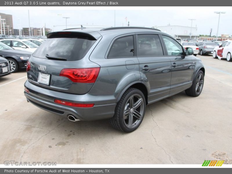 Daytona Grey Pearl Effect / Black 2013 Audi Q7 3.0 S Line quattro