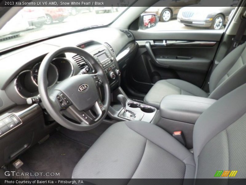 Black Interior - 2013 Sorento LX V6 AWD 
