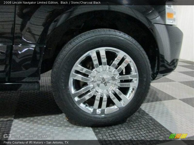 Black / Stone/Charcoal Black 2008 Lincoln Navigator Limited Edition