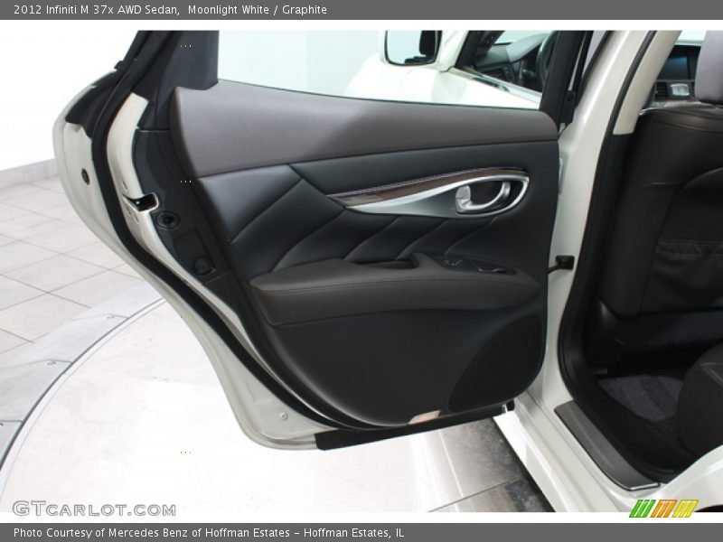 Moonlight White / Graphite 2012 Infiniti M 37x AWD Sedan