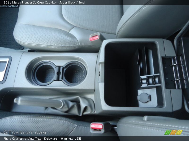 Super Black / Steel 2011 Nissan Frontier SL Crew Cab 4x4