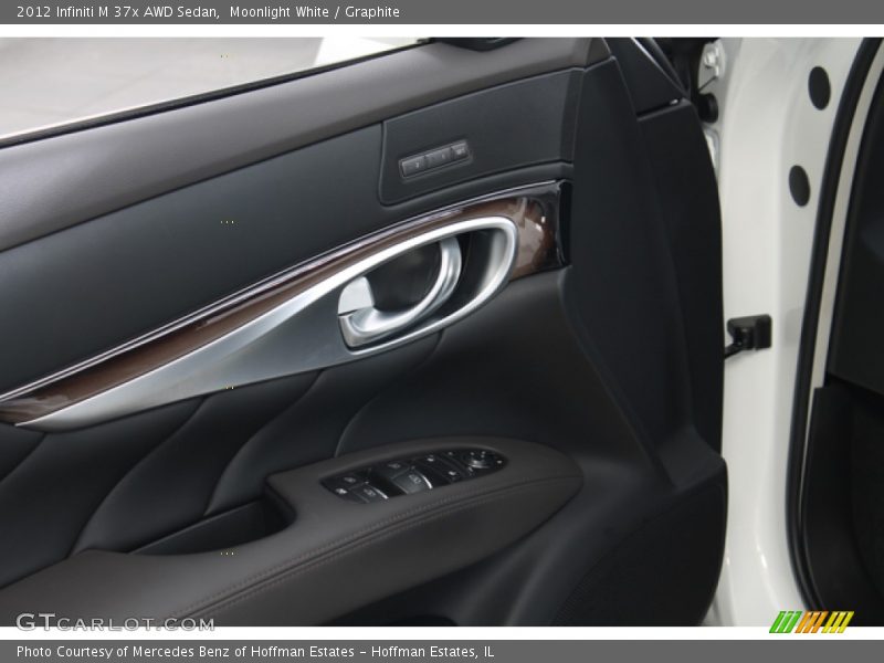 Moonlight White / Graphite 2012 Infiniti M 37x AWD Sedan