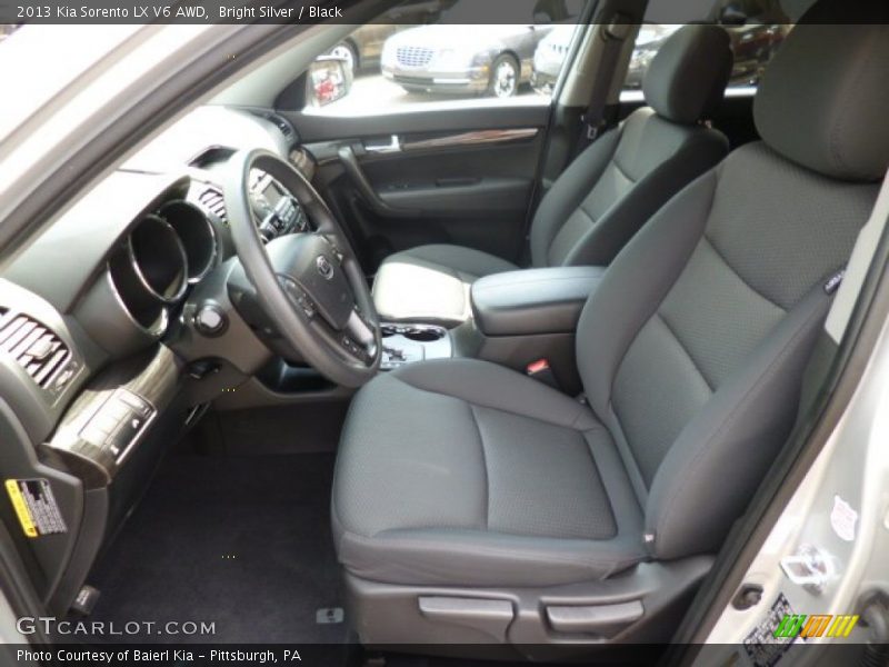 2013 Sorento LX V6 AWD Black Interior