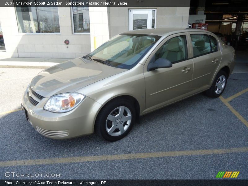 Sandstone Metallic / Neutral Beige 2007 Chevrolet Cobalt LS Sedan