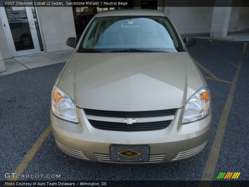 Sandstone Metallic / Neutral Beige 2007 Chevrolet Cobalt LS Sedan