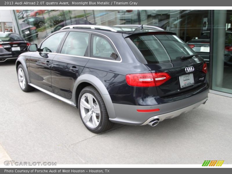 Moonlight Blue Metallic / Titanium Gray 2013 Audi Allroad 2.0T quattro Avant