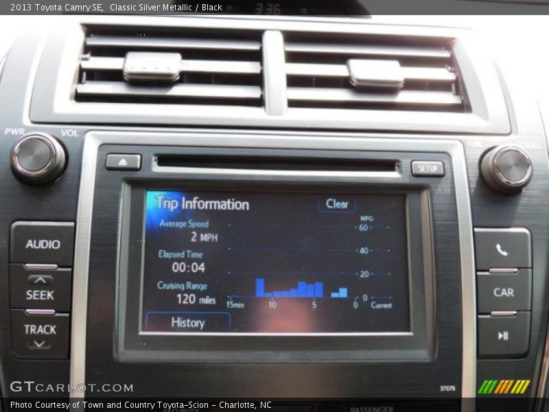 Classic Silver Metallic / Black 2013 Toyota Camry SE