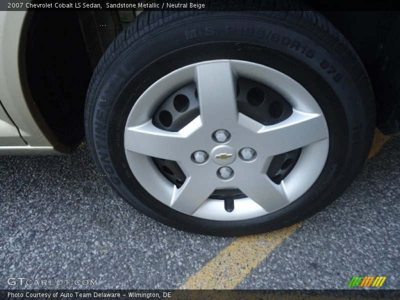 Sandstone Metallic / Neutral Beige 2007 Chevrolet Cobalt LS Sedan