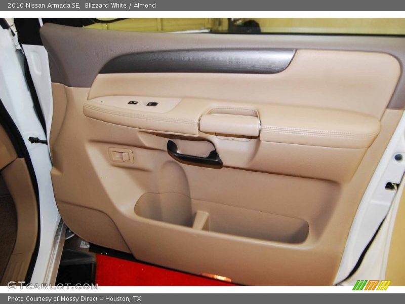 Blizzard White / Almond 2010 Nissan Armada SE