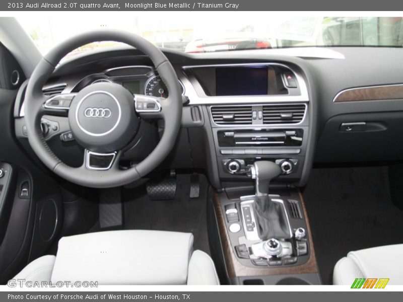 Moonlight Blue Metallic / Titanium Gray 2013 Audi Allroad 2.0T quattro Avant