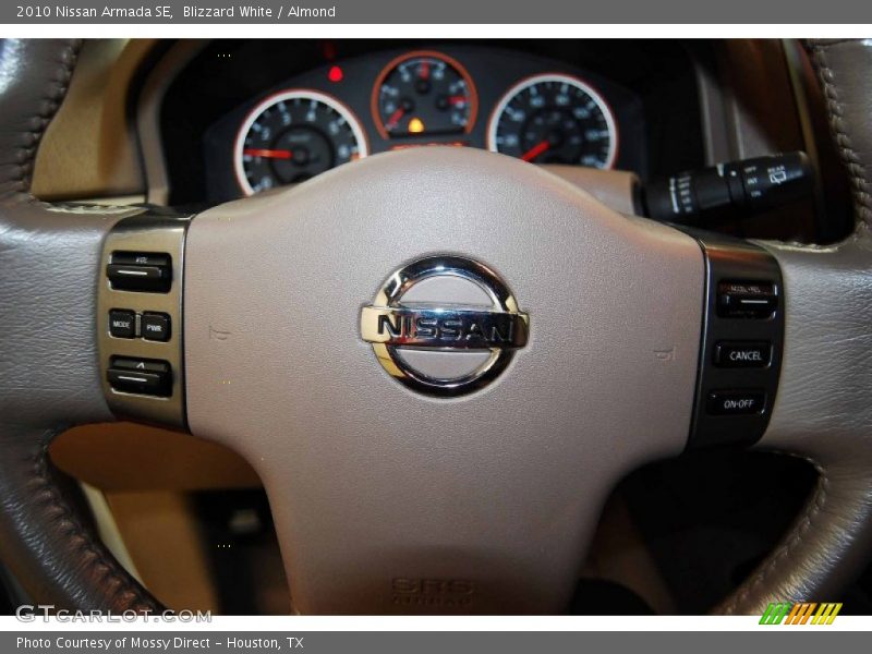 Blizzard White / Almond 2010 Nissan Armada SE