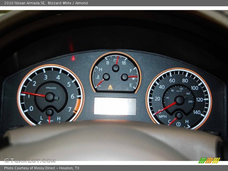  2010 Armada SE SE Gauges
