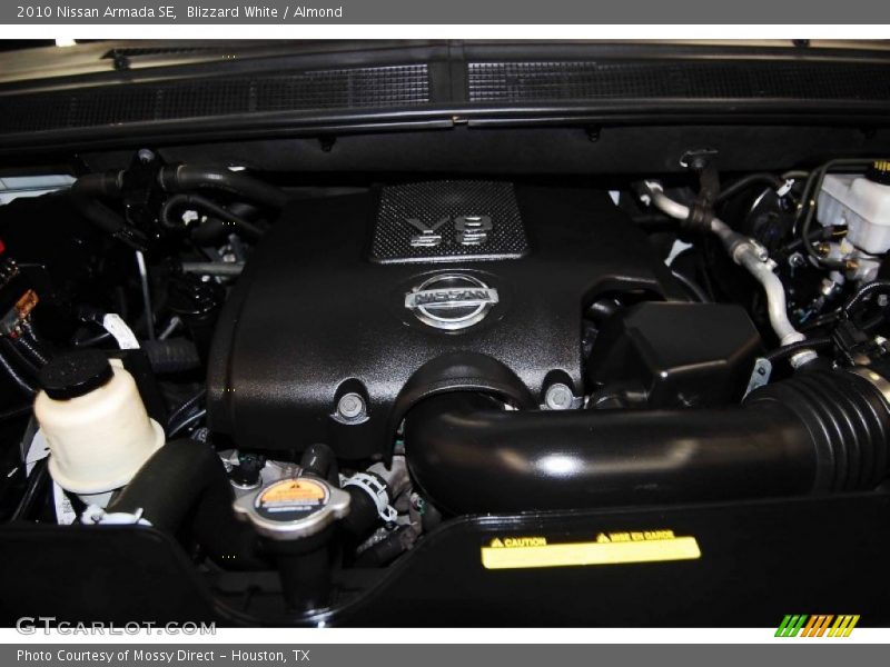  2010 Armada SE Engine - 5.6 Liter Flex-Fuel DOHC 32-Valve CVTCS V8
