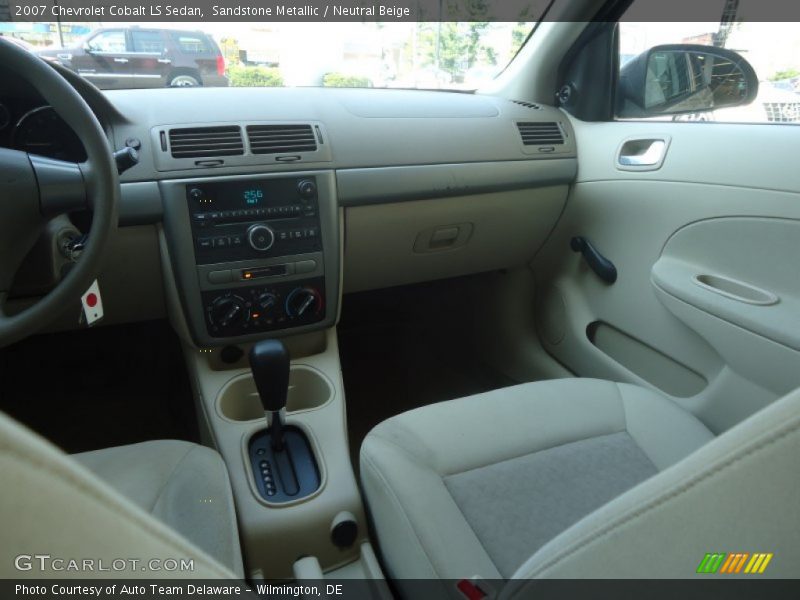 Sandstone Metallic / Neutral Beige 2007 Chevrolet Cobalt LS Sedan