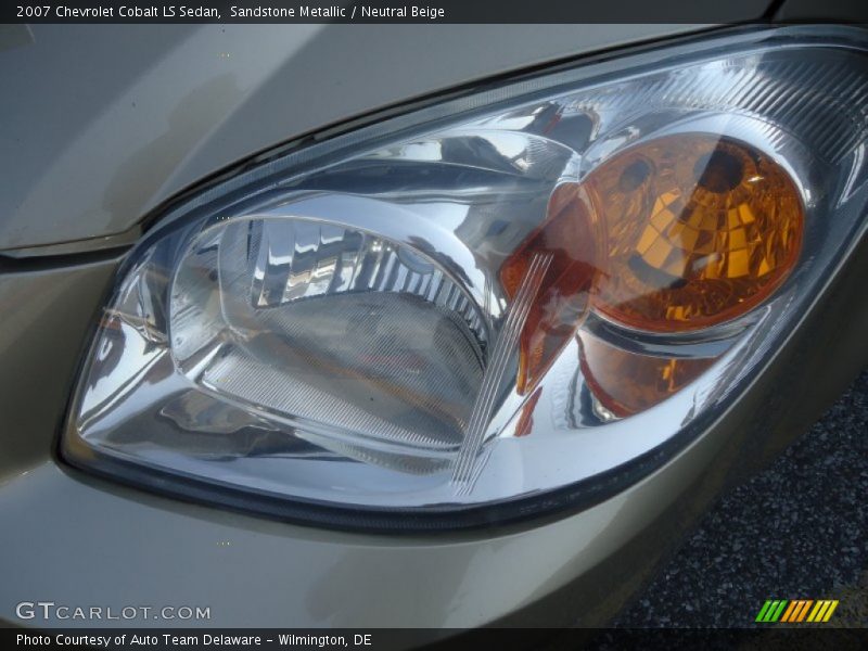 Sandstone Metallic / Neutral Beige 2007 Chevrolet Cobalt LS Sedan