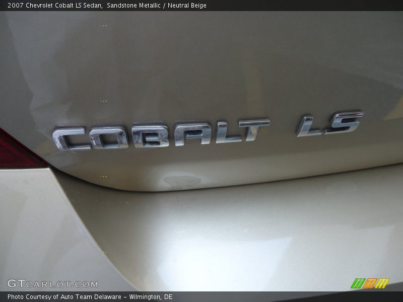 Sandstone Metallic / Neutral Beige 2007 Chevrolet Cobalt LS Sedan