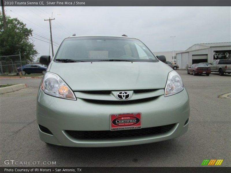 Silver Pine Mica / Stone 2010 Toyota Sienna CE