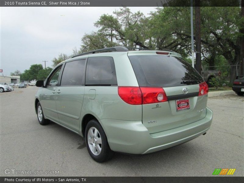 Silver Pine Mica / Stone 2010 Toyota Sienna CE