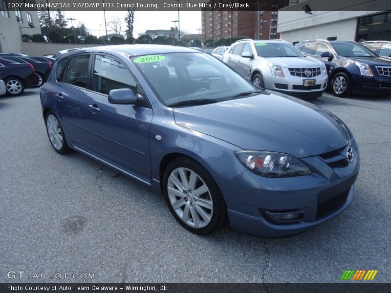 Front 3/4 View of 2007 MAZDA3 MAZDASPEED3 Grand Touring