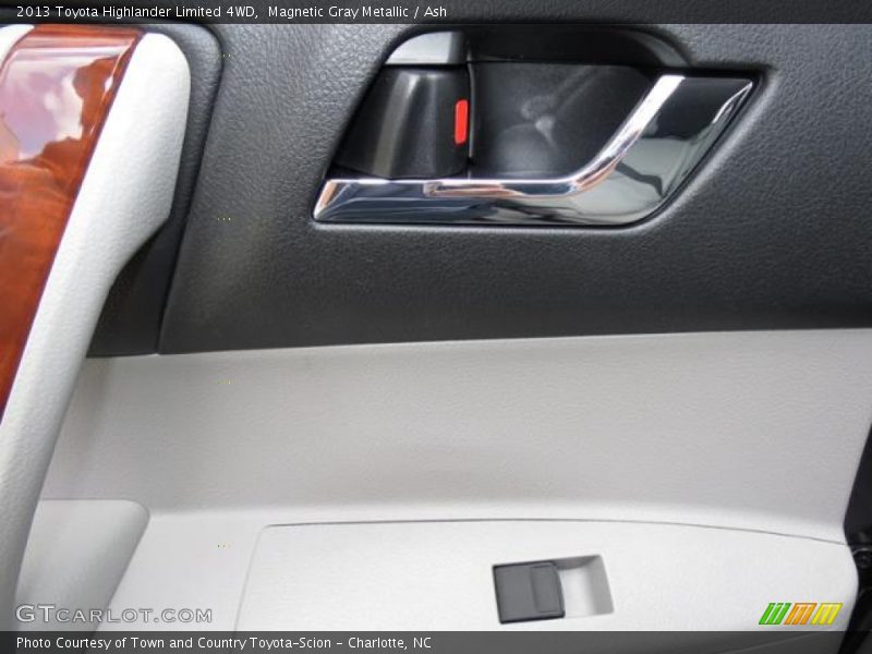 Magnetic Gray Metallic / Ash 2013 Toyota Highlander Limited 4WD