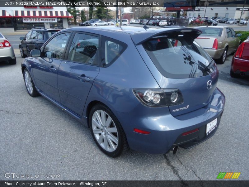 Cosmic Blue Mica / Gray/Black 2007 Mazda MAZDA3 MAZDASPEED3 Grand Touring