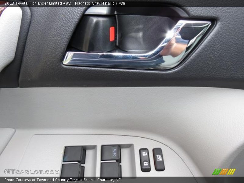 Magnetic Gray Metallic / Ash 2013 Toyota Highlander Limited 4WD
