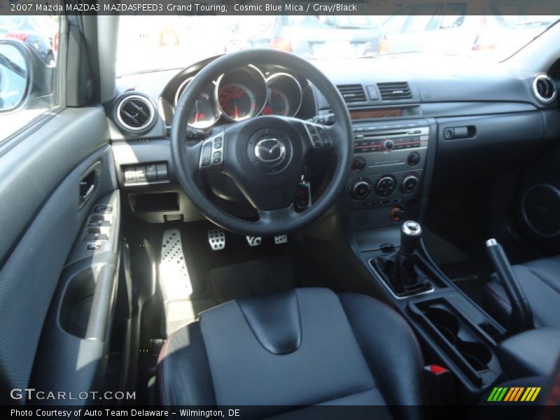  2007 MAZDA3 MAZDASPEED3 Grand Touring Gray/Black Interior