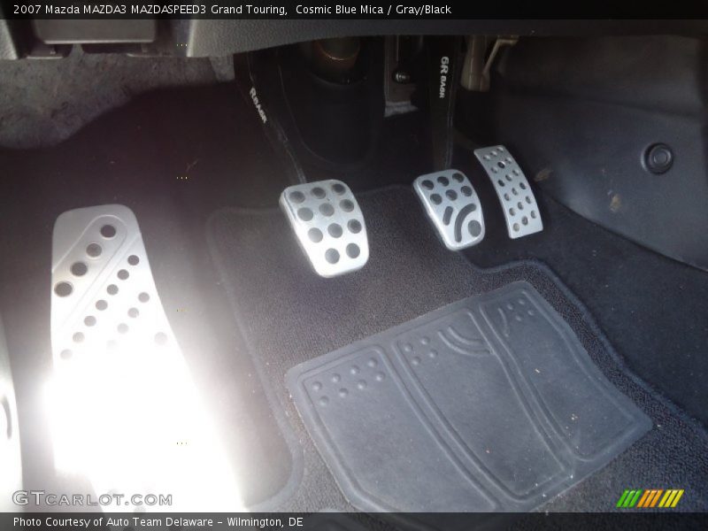 Cosmic Blue Mica / Gray/Black 2007 Mazda MAZDA3 MAZDASPEED3 Grand Touring