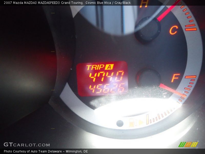 Cosmic Blue Mica / Gray/Black 2007 Mazda MAZDA3 MAZDASPEED3 Grand Touring