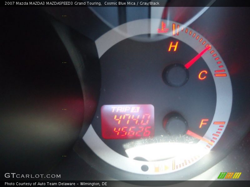 Cosmic Blue Mica / Gray/Black 2007 Mazda MAZDA3 MAZDASPEED3 Grand Touring