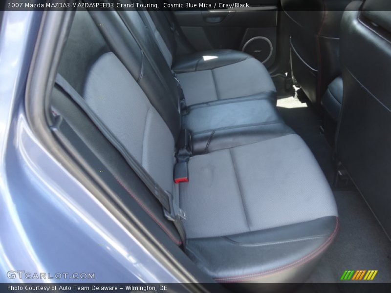 Rear Seat of 2007 MAZDA3 MAZDASPEED3 Grand Touring