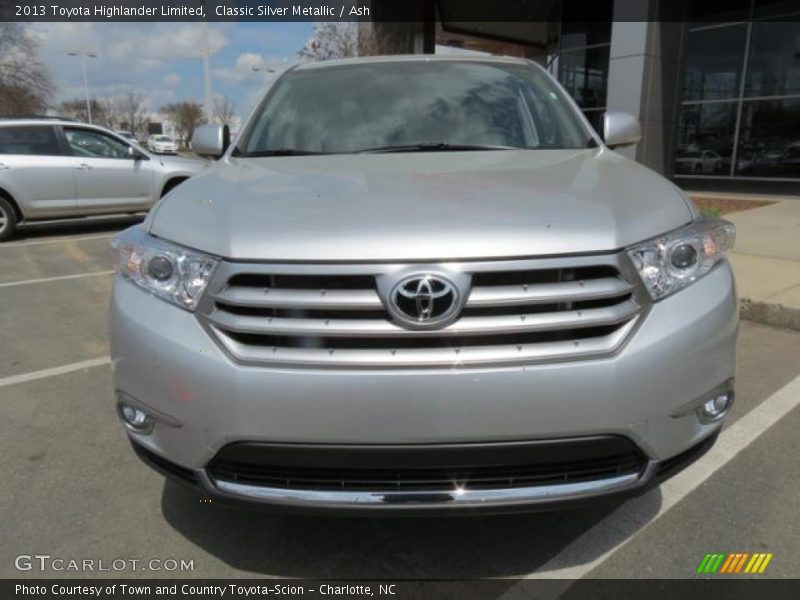 Classic Silver Metallic / Ash 2013 Toyota Highlander Limited