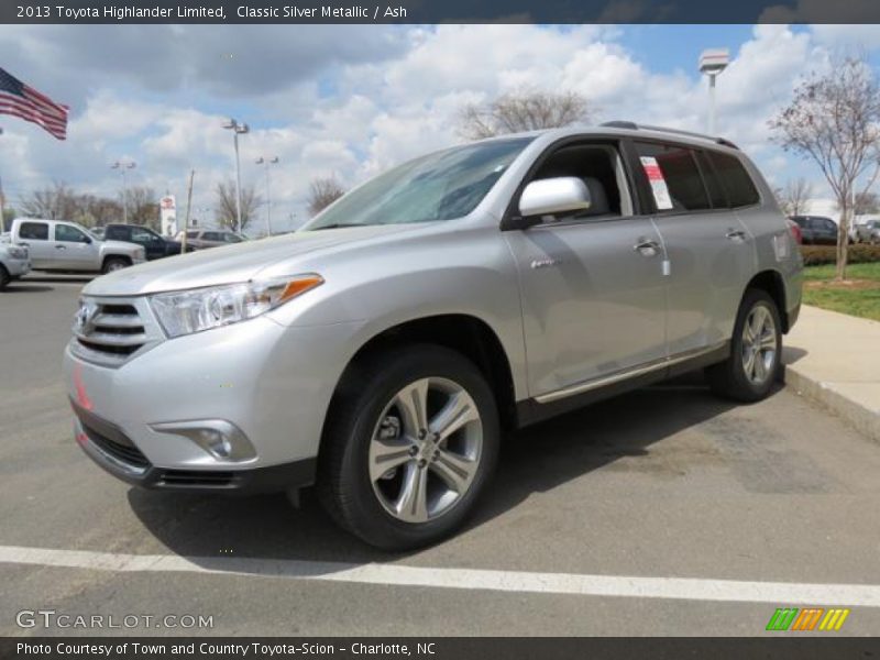 Classic Silver Metallic / Ash 2013 Toyota Highlander Limited