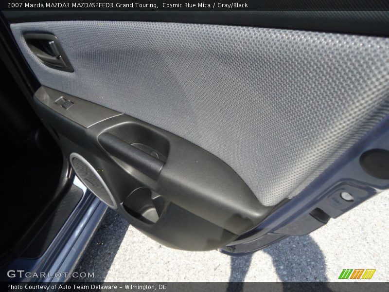 Cosmic Blue Mica / Gray/Black 2007 Mazda MAZDA3 MAZDASPEED3 Grand Touring