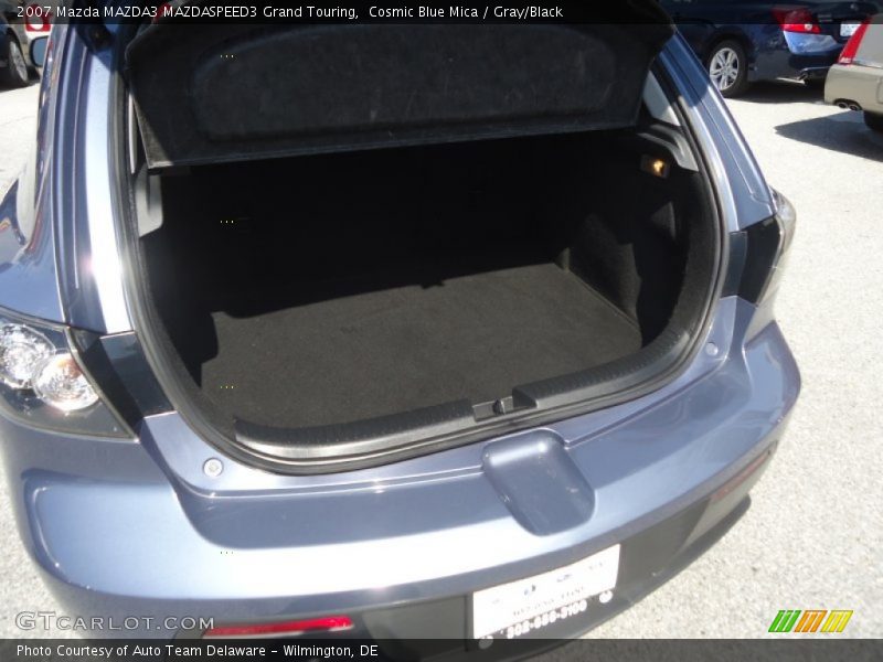 Cosmic Blue Mica / Gray/Black 2007 Mazda MAZDA3 MAZDASPEED3 Grand Touring