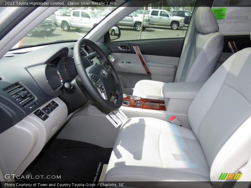 Classic Silver Metallic / Ash 2013 Toyota Highlander Limited
