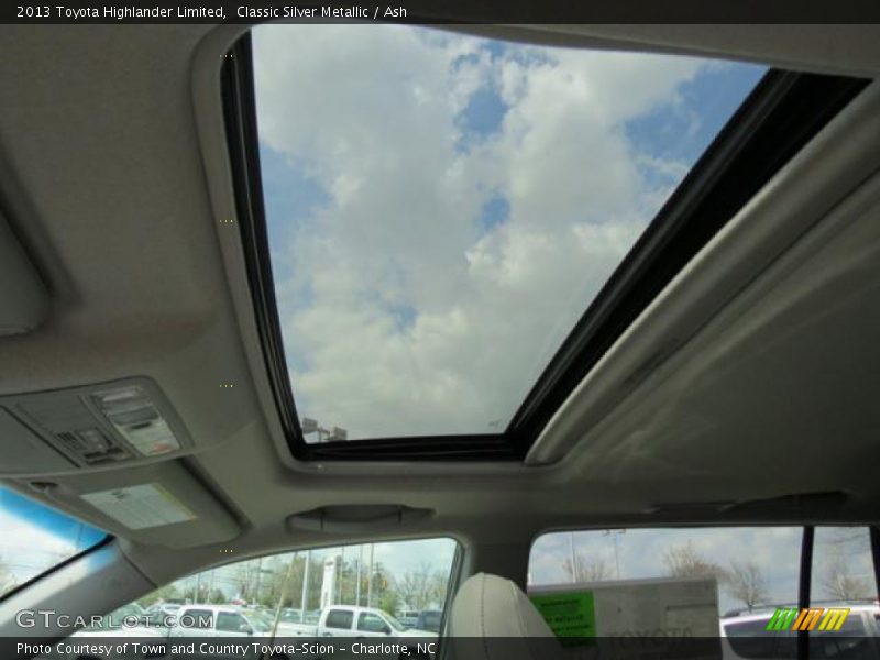 Classic Silver Metallic / Ash 2013 Toyota Highlander Limited