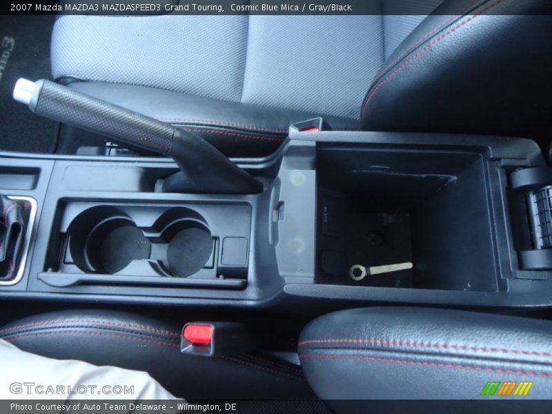 Cosmic Blue Mica / Gray/Black 2007 Mazda MAZDA3 MAZDASPEED3 Grand Touring