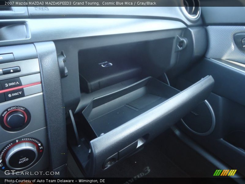 Cosmic Blue Mica / Gray/Black 2007 Mazda MAZDA3 MAZDASPEED3 Grand Touring