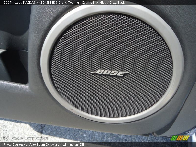 Cosmic Blue Mica / Gray/Black 2007 Mazda MAZDA3 MAZDASPEED3 Grand Touring